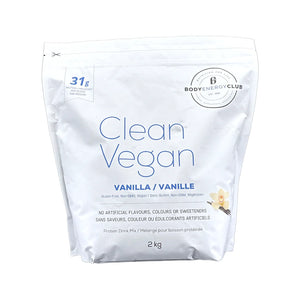 Unflavoured Body Energy Club | Clean Vegan Protein Powder 2kg