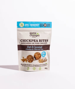Game Changer Chickpea Bites - Oat & Coconut