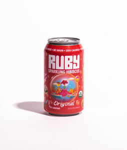 Sparkling Ruby Hibiscus - Original